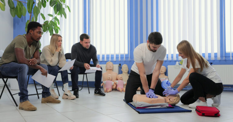 group first aid training course