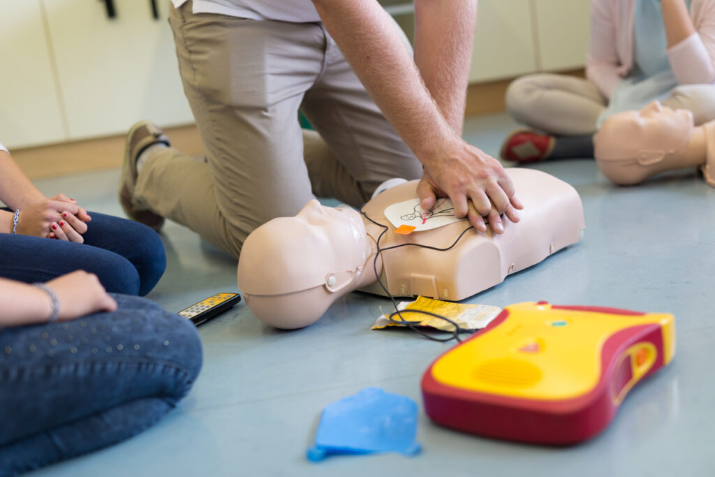 CPR first aid course
