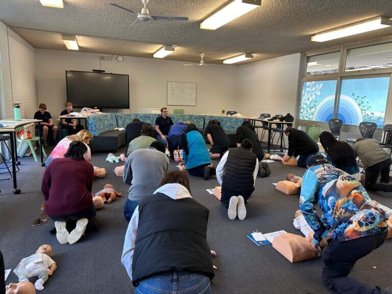 Group training at school in Canberra